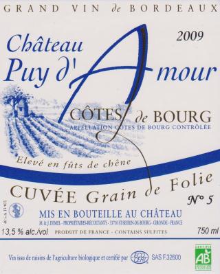 Château  Puy D'Amour