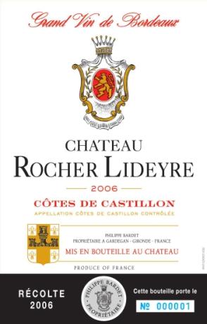 Château  Rocher Lideyre