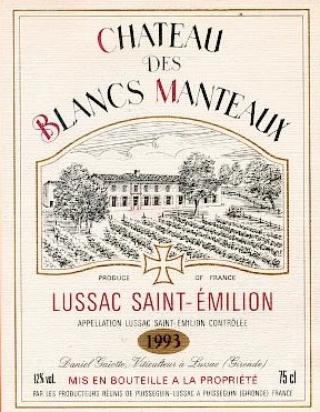 Château  Blancs Manteaux