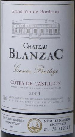 Château  Blanzac