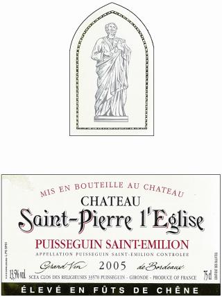 Château  Saint Pierre L'Eglise