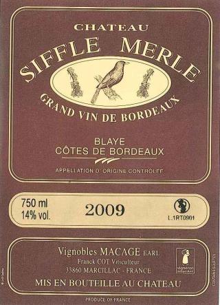 Château  Siffle Merle