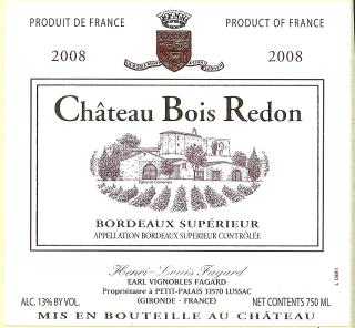 Château  Bois Redon