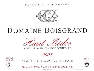 Domaine  Boisgrand