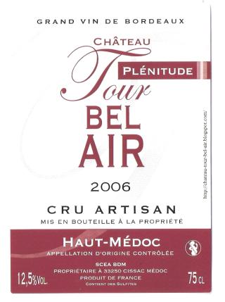 Château  Tour Bel Air