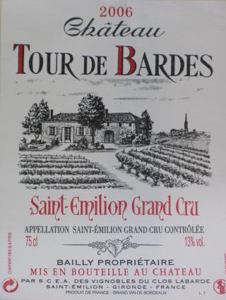 Château  Tour De Bardes