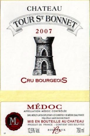 Château  Tour Saint Bonnet