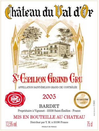 Château Du Val D'Or