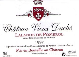 Château Du Vieux Duché