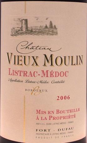 Château  Vieux Moulin