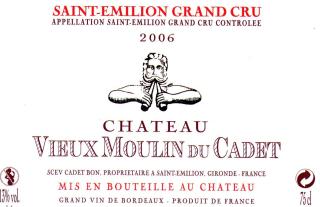 Château  Vieux Moulin Du Cadet