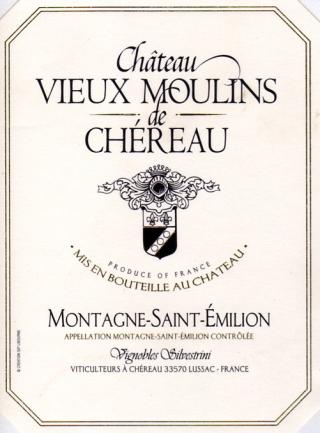 Château  Vieux Moulins De Chéreau