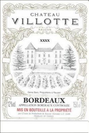 Château  Villotte