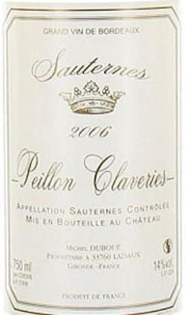 Château  Peillon Claveries