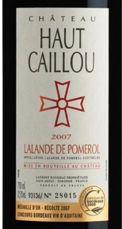 Château  Haut Caillou