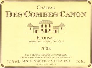 Château Des Combes Canon