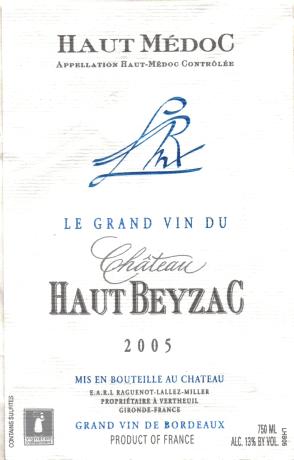 Château  Haut Beyzac
