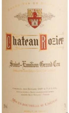 Château  Rozier