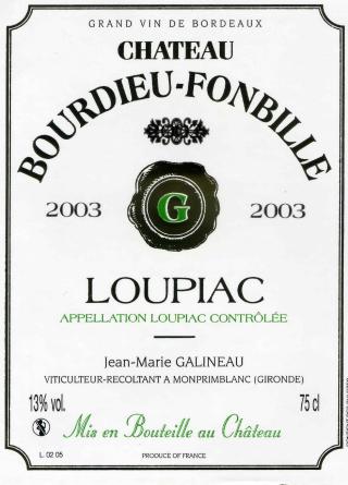 Château Bourdieu Fonbille