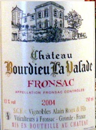 Château  Bourdieu La Valade