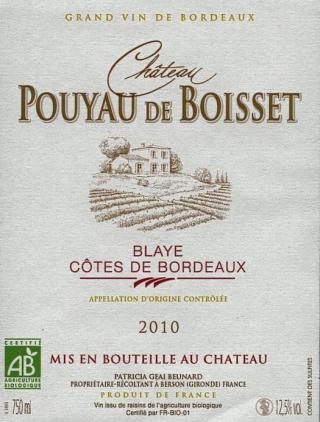 Château Pouyau De Boisset