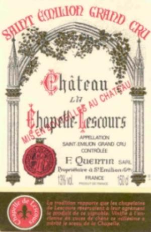 Château La Chapelle Lescours