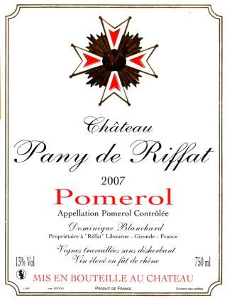 Château Pany De Riffat