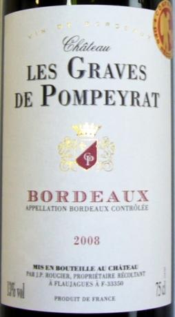 Château Les Graves De Pompeyrat