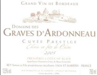 Domaine Des Graves D'Ardonneau