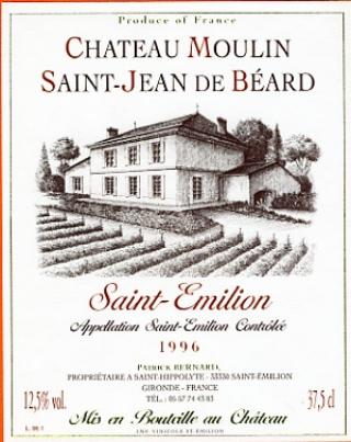 Château Moulin Saint Jean De Béard
