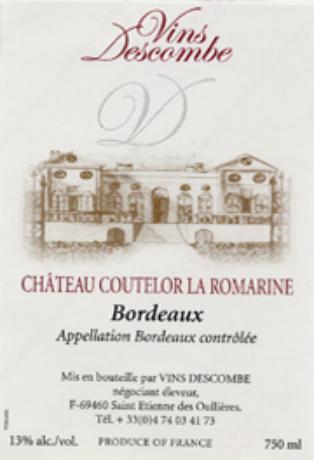 Château  Coutelor La Romarine