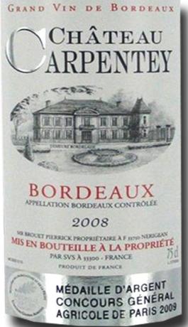 Château  Carpentey