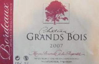 Château  Grands Bois