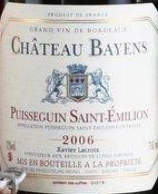 Château  Bayens