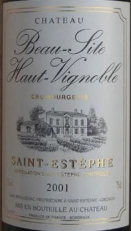Château  Beau Site Haut Vignoble