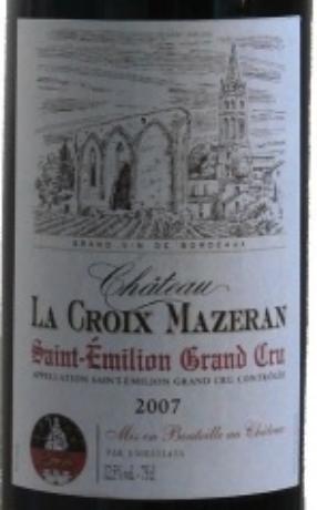 Château La Croix Mazeran