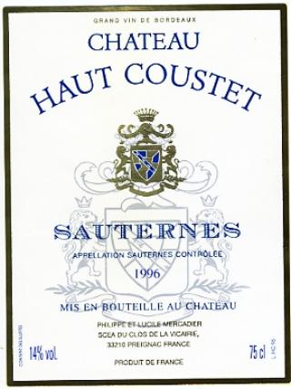 Château  Haut Coustet