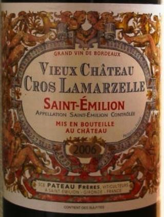 Vieux Château  Cros-Lamarzelle