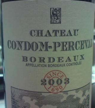 Château Condom Perceval