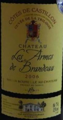 Château Les Armes De Brandeau