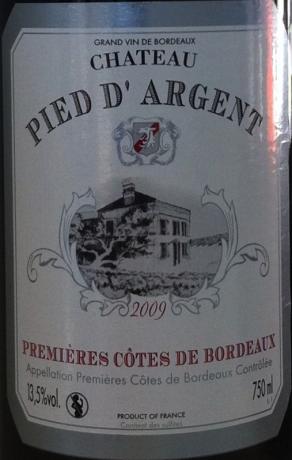 Château  Pied D'Argent