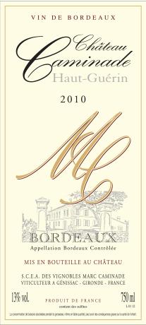 Château  Caminade Haut Guérin