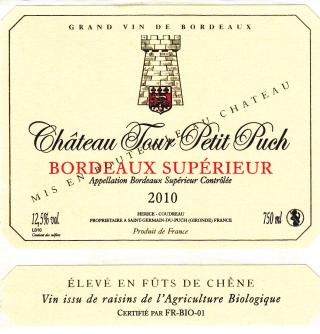 Château  Tour Petit Puch