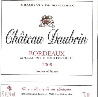 Château  Daubrin