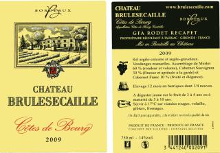 Château  Brûlesécaille