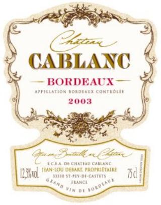 Château  Cablanc