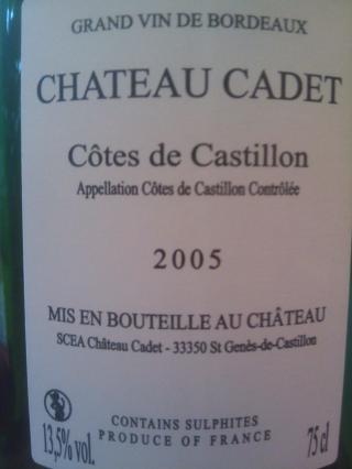 Chateau Cadet