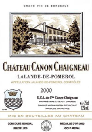 Château  Canon Chaigneau