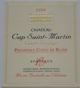 Château  Cap Saint Martin