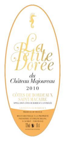 Château Majoureau Cuvée La Petite Dorée